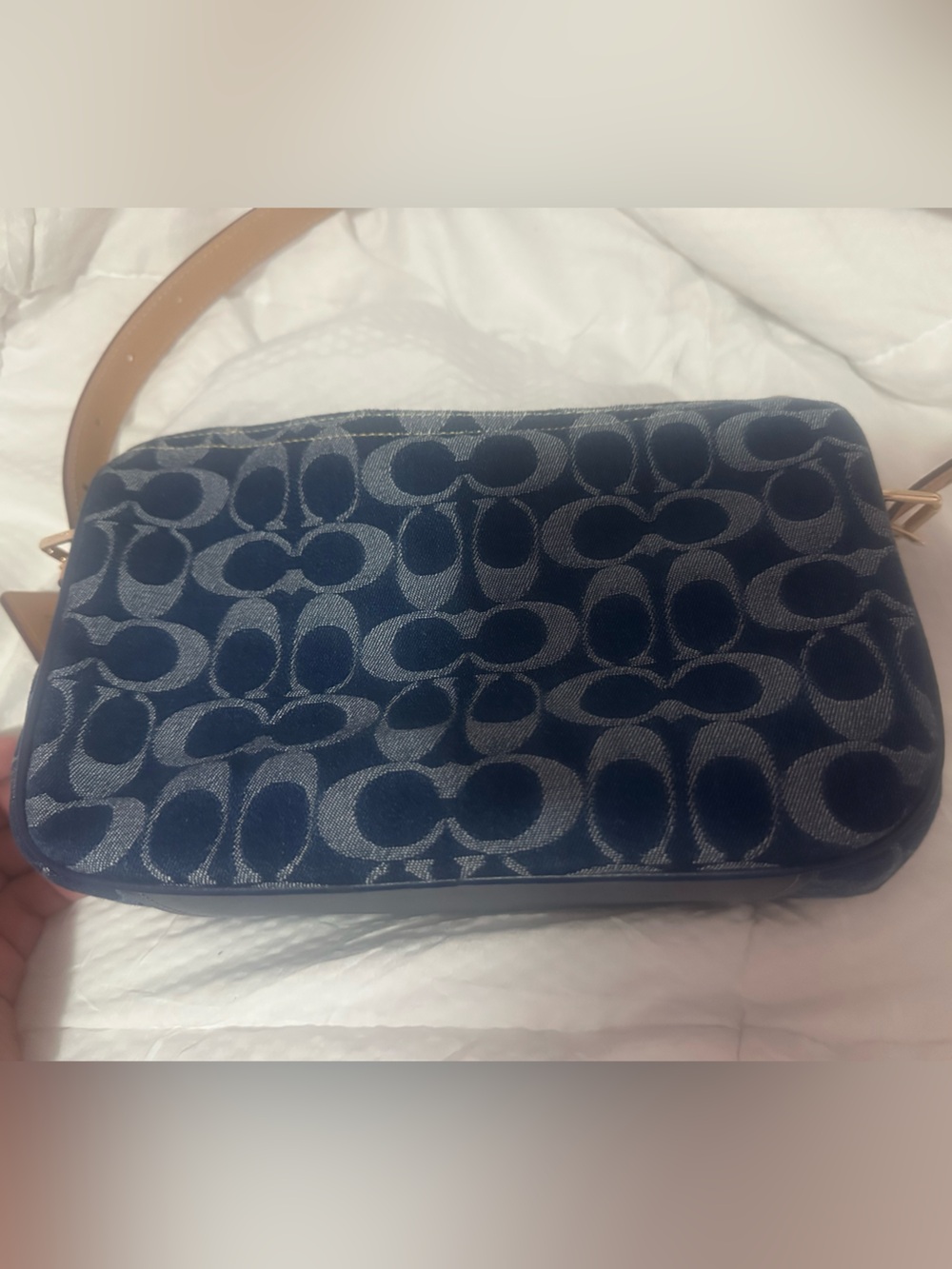 Coach Kailey Shoulder Bag - Signature Denim - Picture 4 of 6